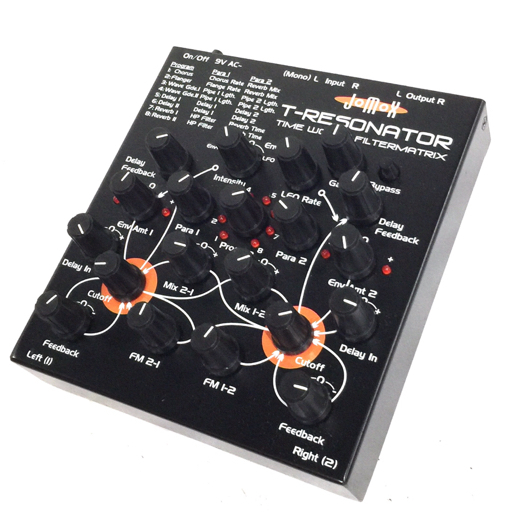 JOMOX T-RESONATOR TIME WOVEN FILTER MATRIX 器材 ジョモックス