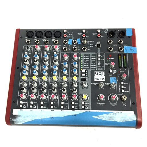 KORG ZED-10FX ミキシングコンソール ミキサー デジタルエフェクト