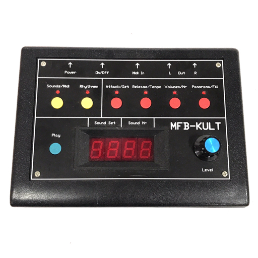 MFB-KULT リズムマシン MIDI対応 デジタル・ドラム音源 音源モジュール