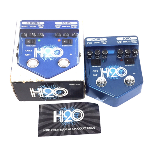 Visual Sound H2O ディレイ コーラス エレキギター エフェクター